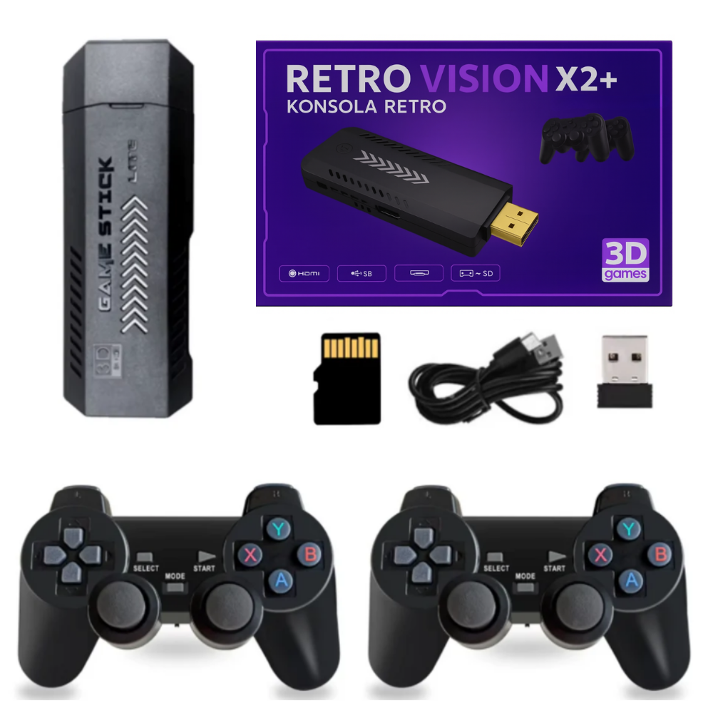 Ledowox RetroVision™ - RETRO KONSOLA Z PONAD 40.000 GIER