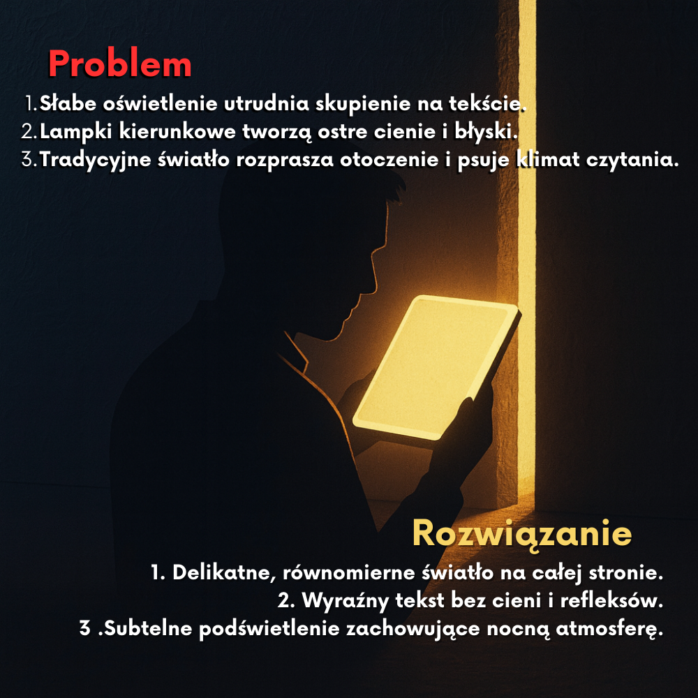 Ledowox ReadLight™ - Lampka LED CZYTANIE SMART+