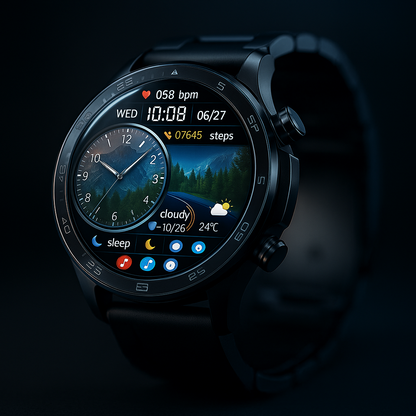 ULTRA SMARTWATCH - EKRAN AMOLED HD, NFC I GPS, APLIKACJA SMART