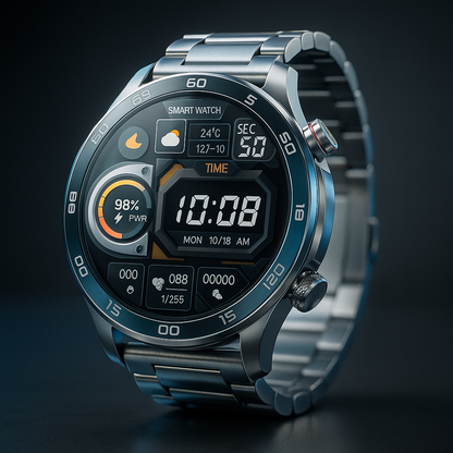 ULTRA SMARTWATCH - EKRAN AMOLED HD, NFC I GPS, APLIKACJA SMART