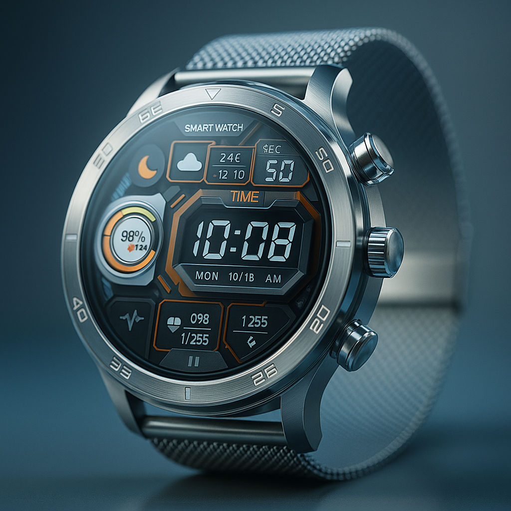 ULTRA SMARTWATCH - EKRAN AMOLED HD, NFC I GPS, APLIKACJA SMART