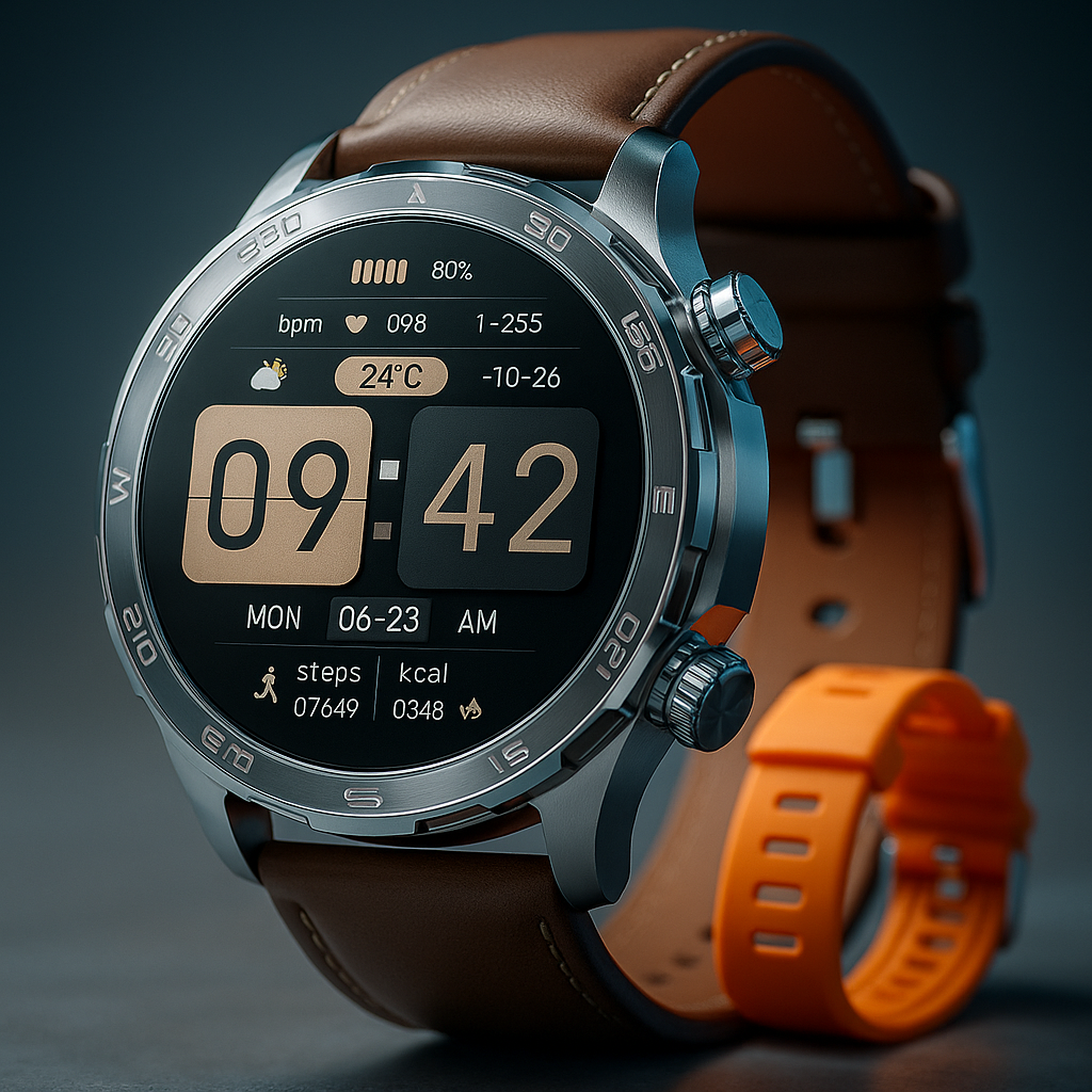 ULTRA SMARTWATCH - EKRAN AMOLED HD, NFC I GPS, APLIKACJA SMART
