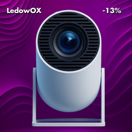 LEDOWOX 4K™ – Smart Projektor z Wi-Fi i Androidem