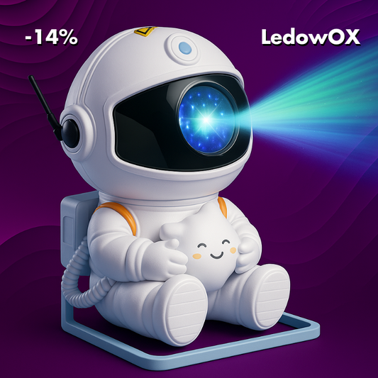 LEDOWOX ASTRONATA™ - PROJEKTOR GWIAZD *NEBULA ULTRA GLOW*